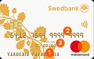 Swedbanki Mastercardi esipool